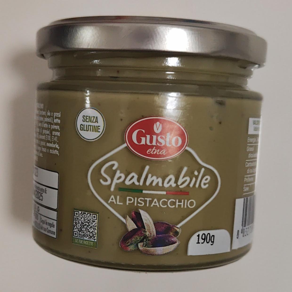 Фото - Паста фісташкова Spalmabile Al Pistacchio Gusto