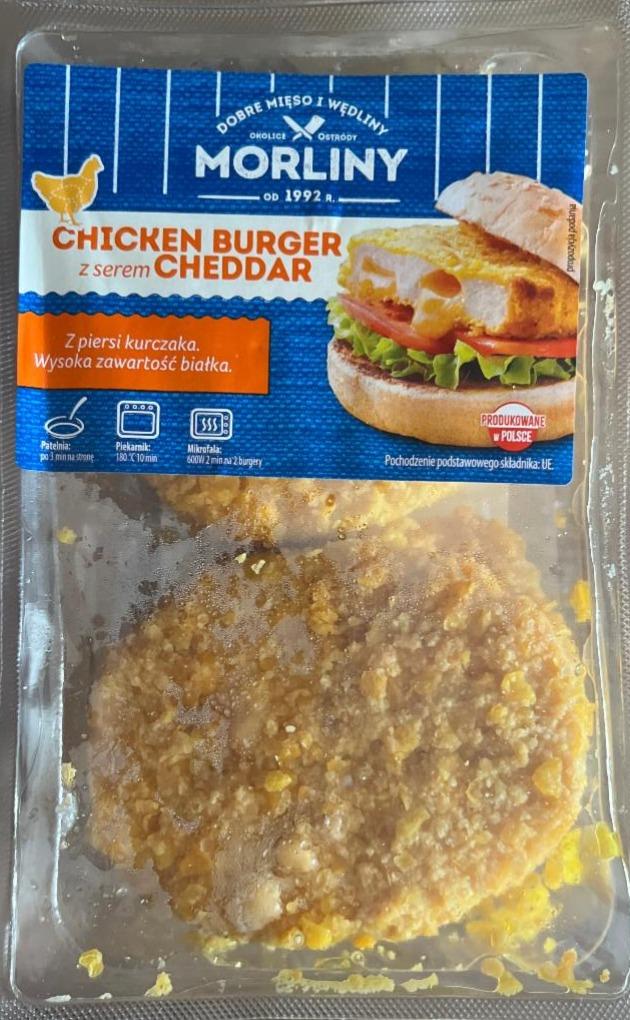 Фото - Chicken Burger z serem cheddar Morliny