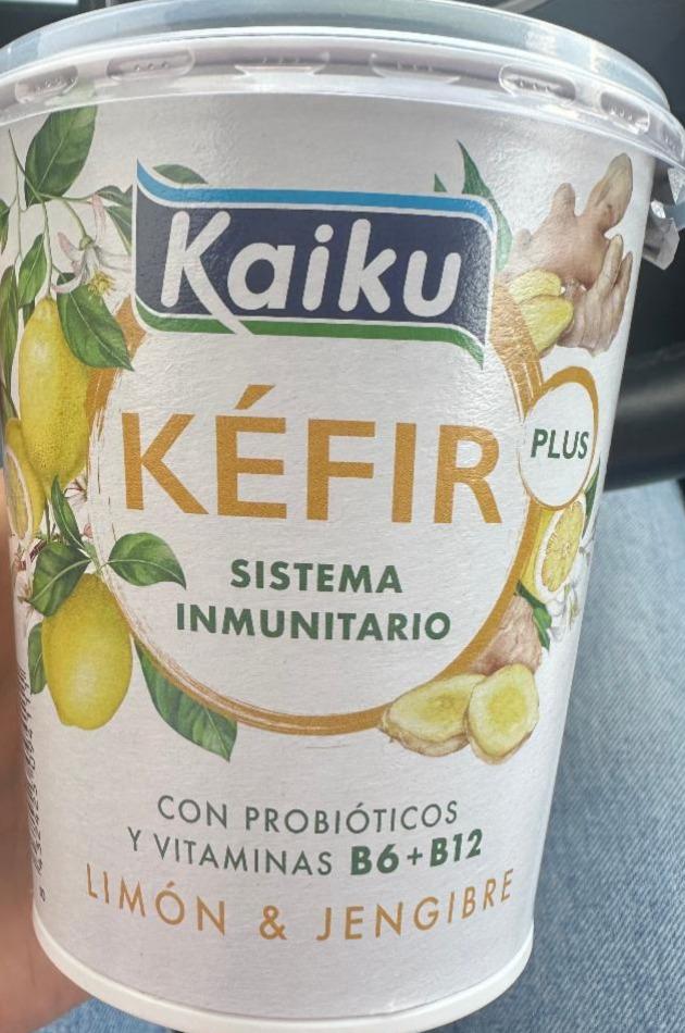 Фото - Kefir sistema inmunitario limón & jengibre Kaiku