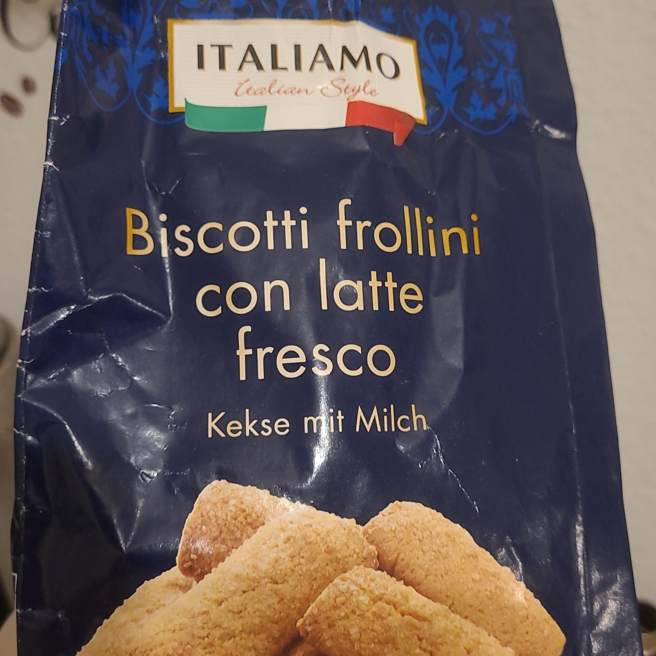 Фото - Biskotti frollini con latte fresco Italiamo