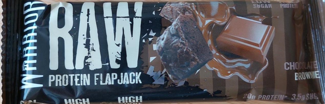 Фото - Шоколадне брауні Warrior Protein FlapJack Raw