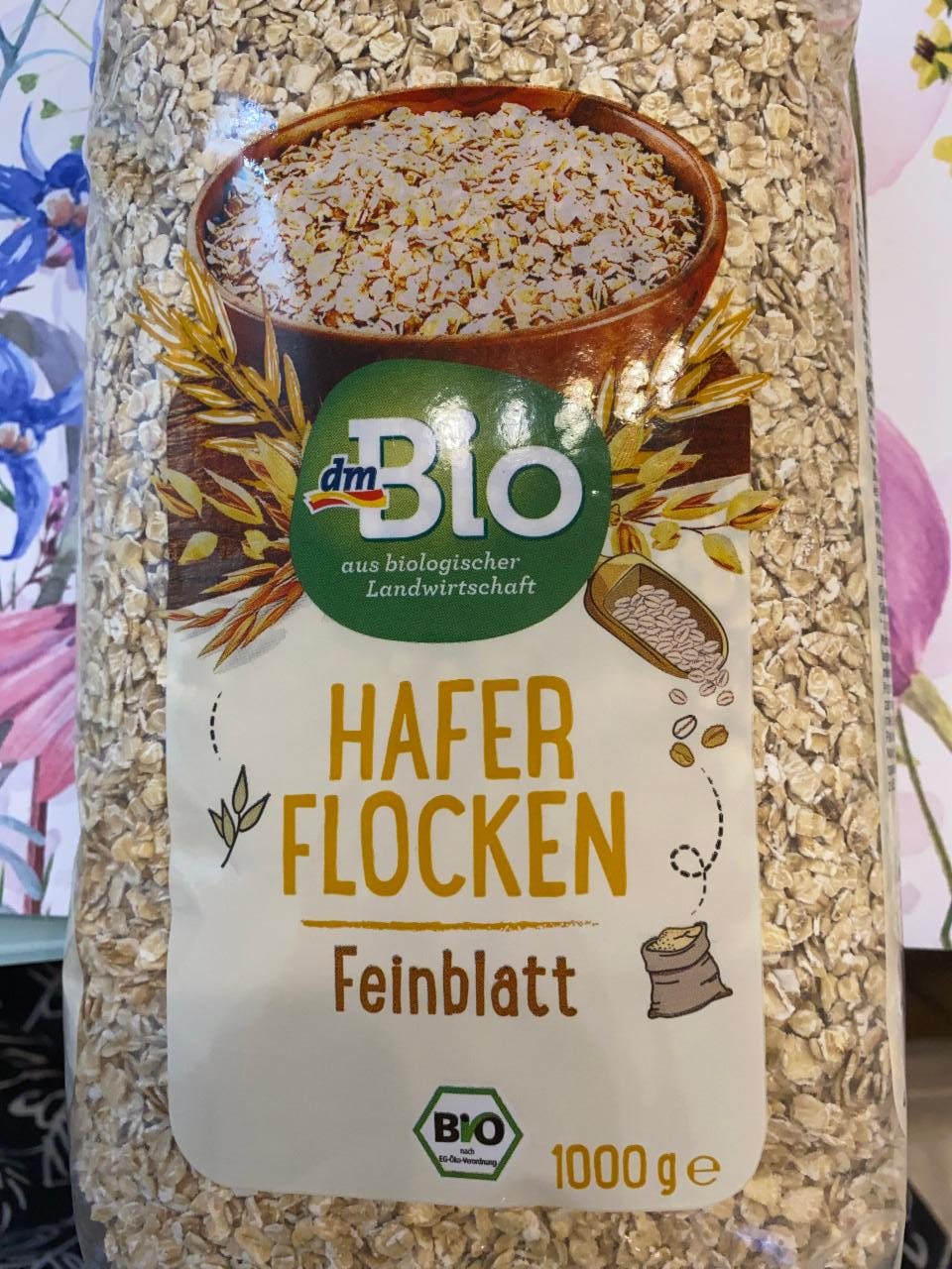 Фото - Bio Hafer flocken feinblatt dmBio