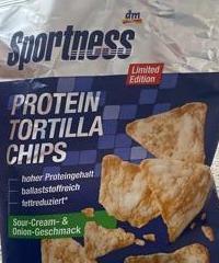 Фото - Protein tortilla chips sour cream & onion dm Sportness