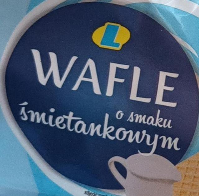 Фото - Wafle o smaku śmietankowym Lewiatan