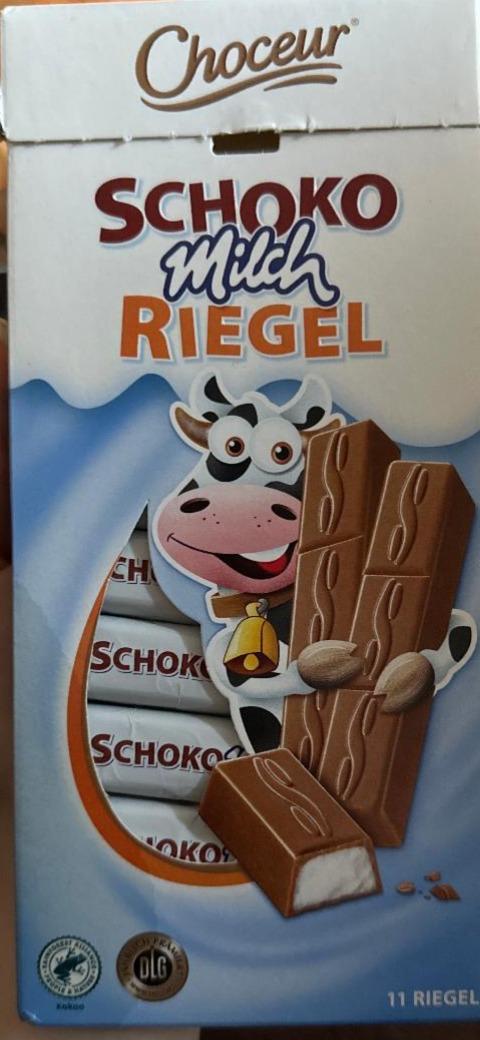 Фото - Schoko milch Riegel Choceur