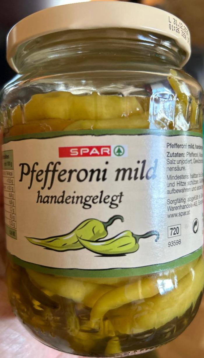 Фото - Pfefferoni mild Spar