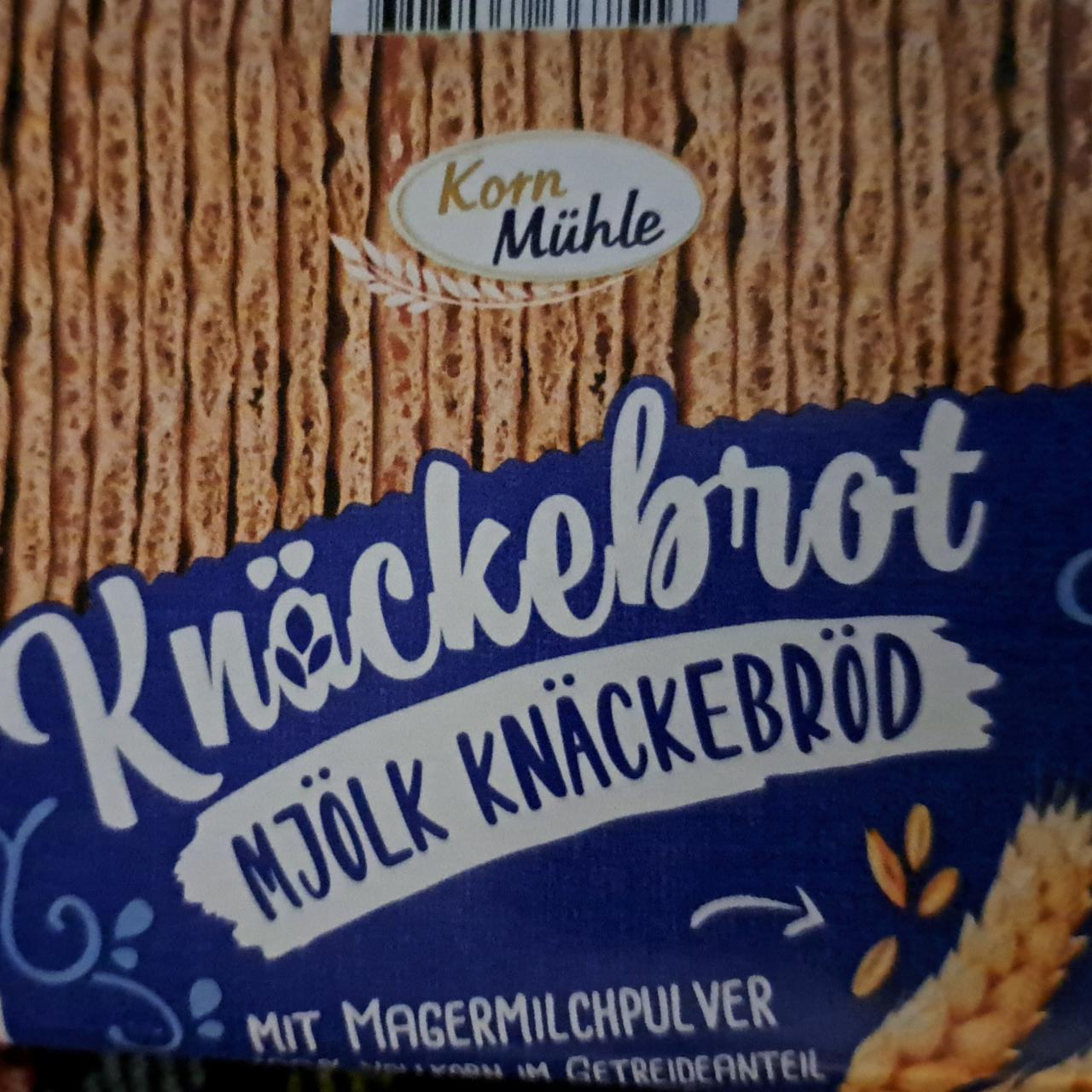 Фото - Knäckebröd Mjölk KornMühle