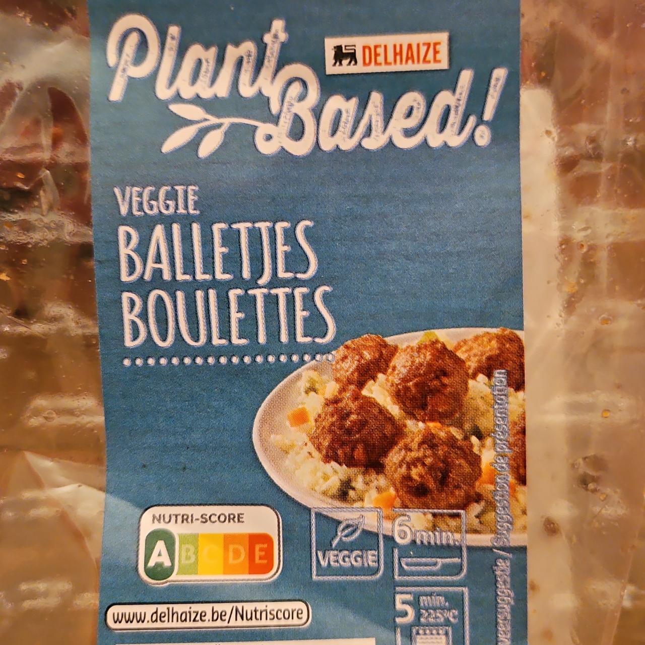 Фото - Balletjes Boulettes Veggie Plant Based Delhaize