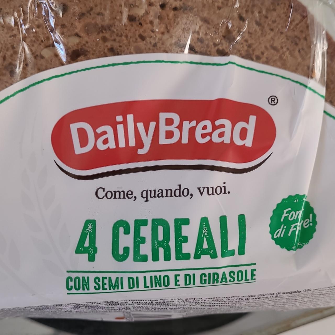 Фото - 4 cereali con semi di lino e girasole Daily Bread