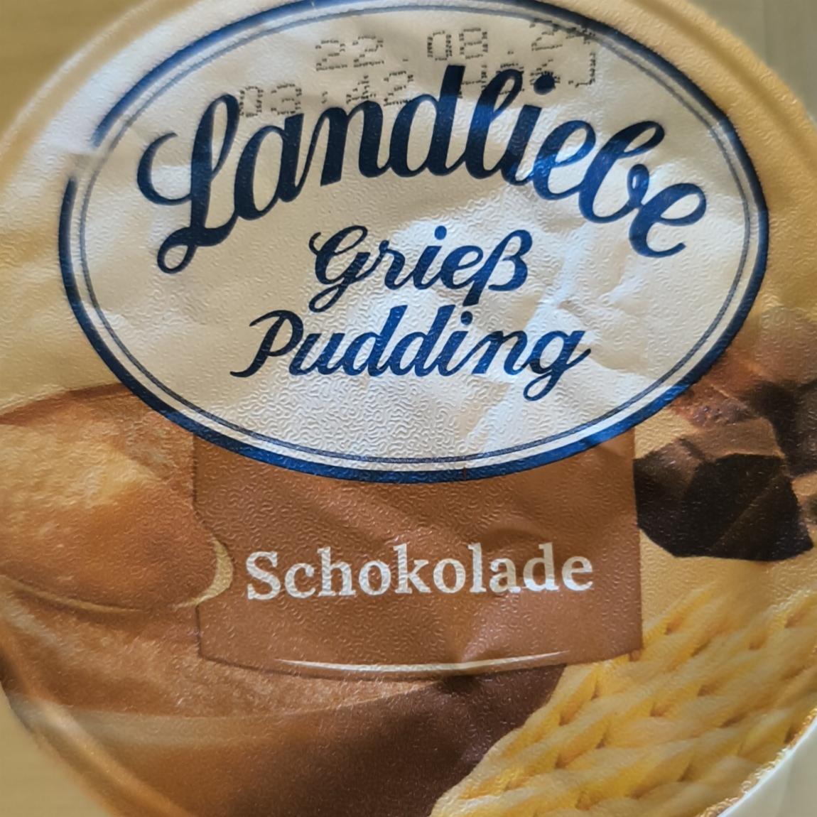 Фото - Grieß pudding Schokolade Landliebe