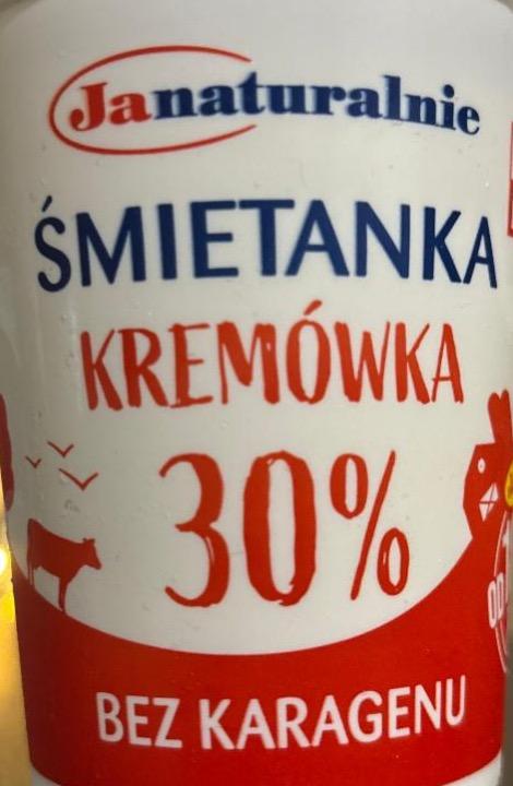 Фото - Śmietanka kremówka 30% Janaturalnie