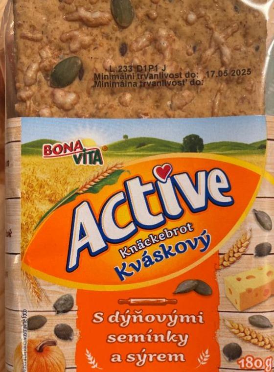 Фото - Active knäckebrot kváskový Bonavita