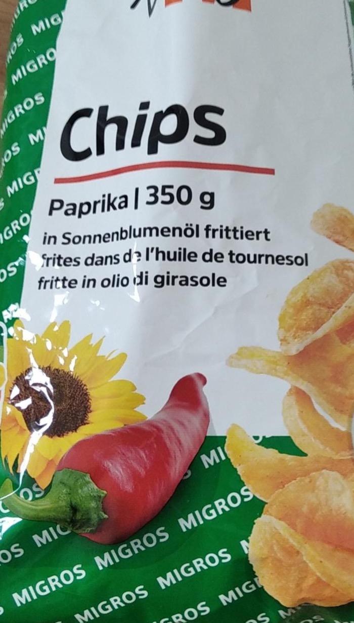 Фото - Chips paprika M-Budget