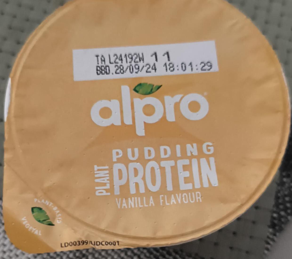 Фото - Plant Pudding Protein Vanilla Flavour Alpro