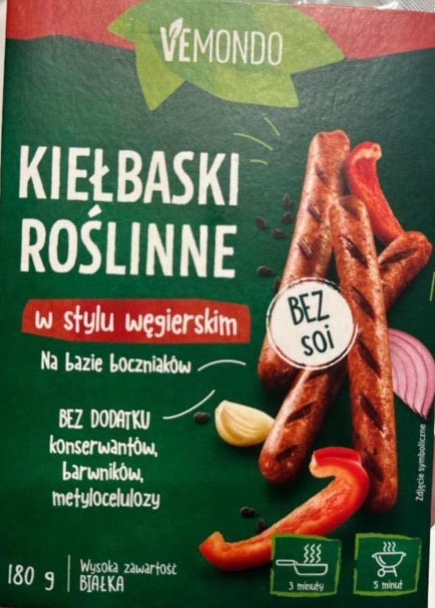 Фото - Kiełbaski roślinne w stylu węgierskim Vemondo