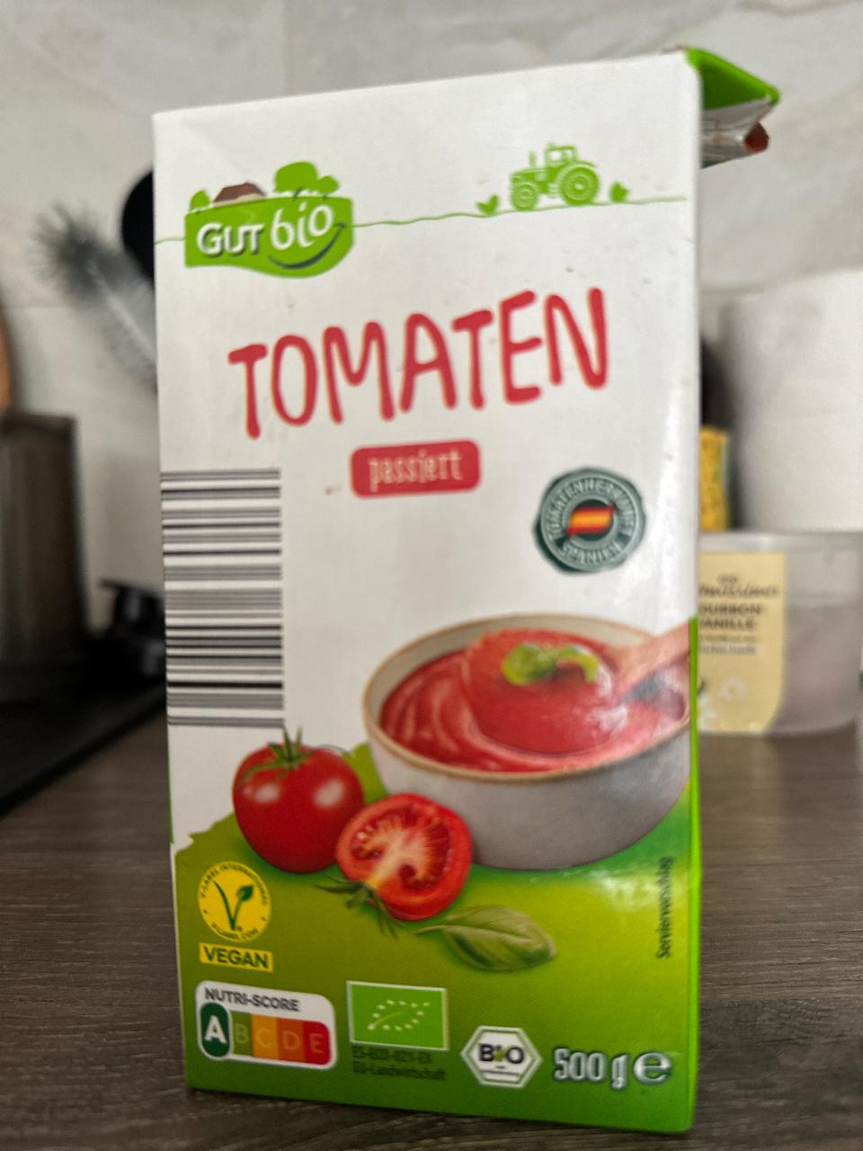 Фото - Tomate passiert Gut Bio