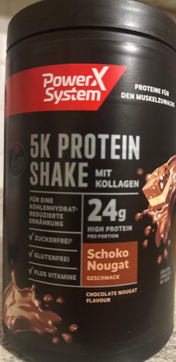 Фото - 5K protein shake schoko nougat geschmack Power X System