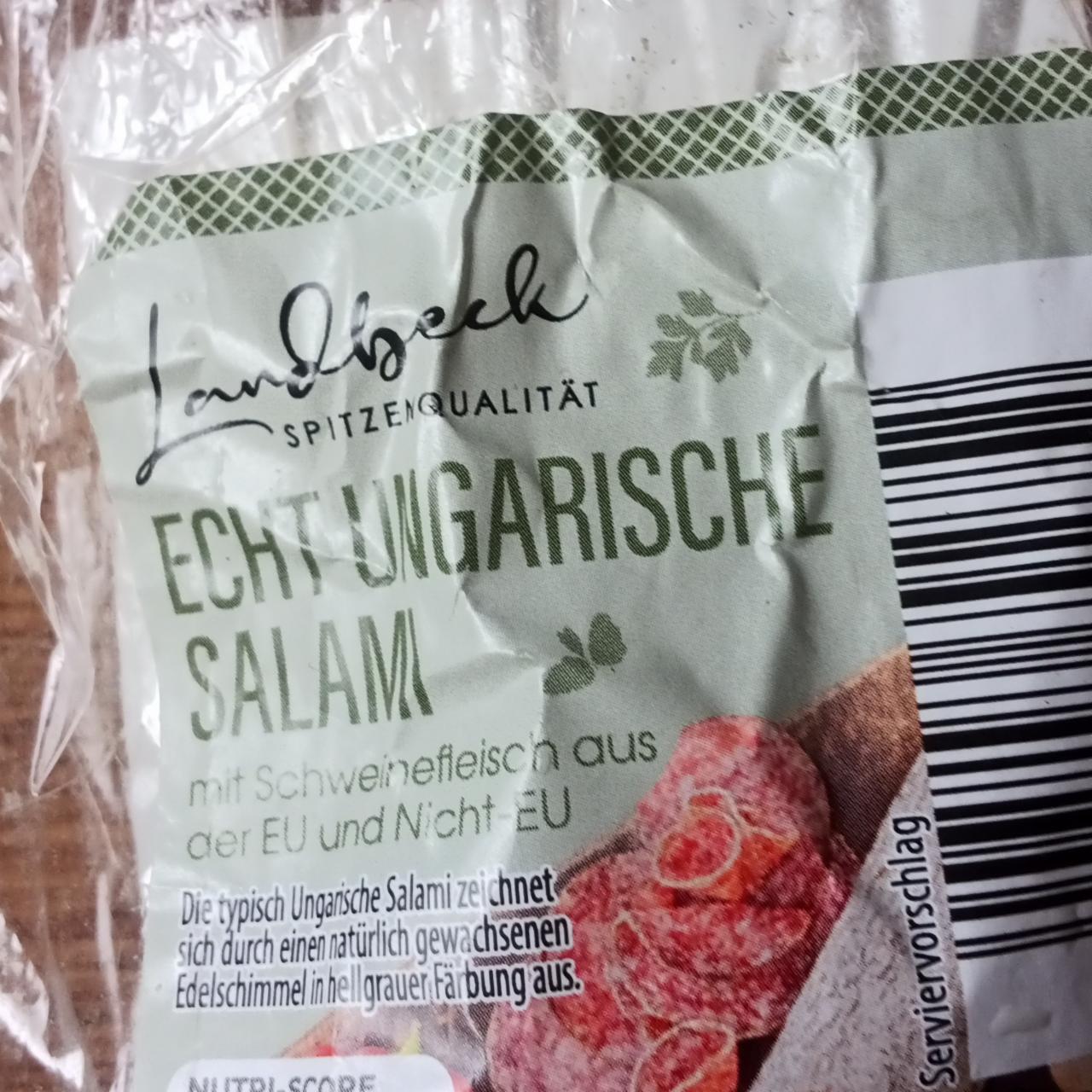 Фото - Echt Ungarische Salami Landbeck