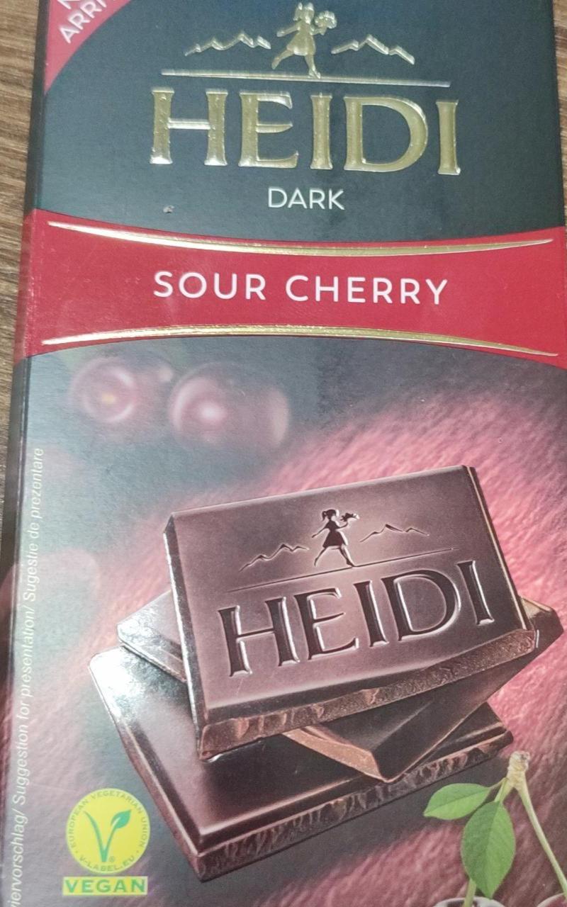 Фото - Sour cherry dark chocolate Heidi