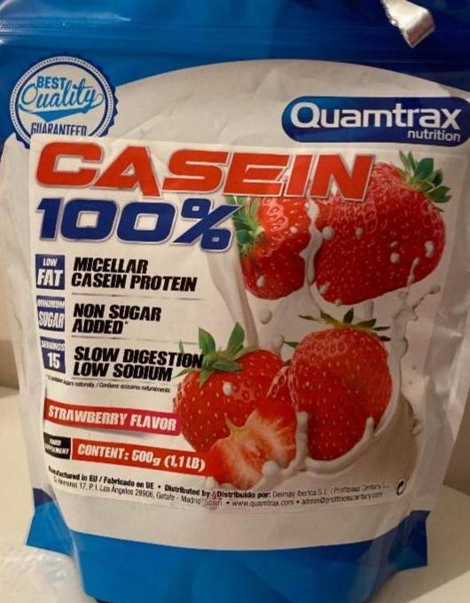 Фото - Ізолят сироваткового протеїну Casein Quamtrax