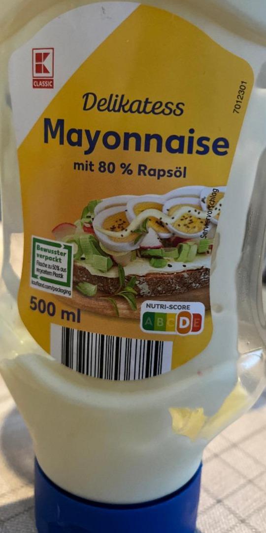 Фото - Delikatess Mayonnaise K-Classic