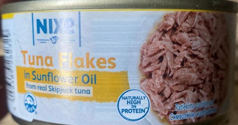 Фото - Tuna flakes in sunflower oil Nixe