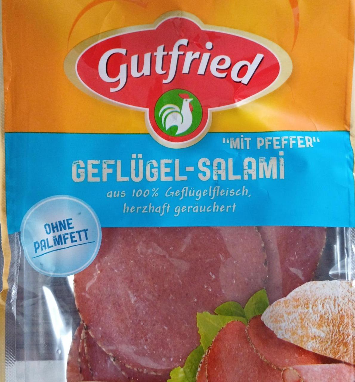 Фото - Geflügel-Salami mit Pfeffer Gutfried