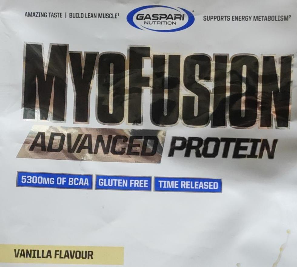 Фото - Nutrition myofusion advanced vanilla Gaspari Nutrition