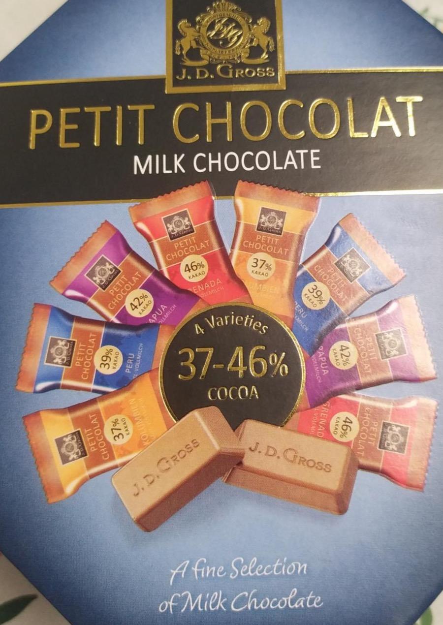 Фото - Petit chocolat milk chocolate Lidl