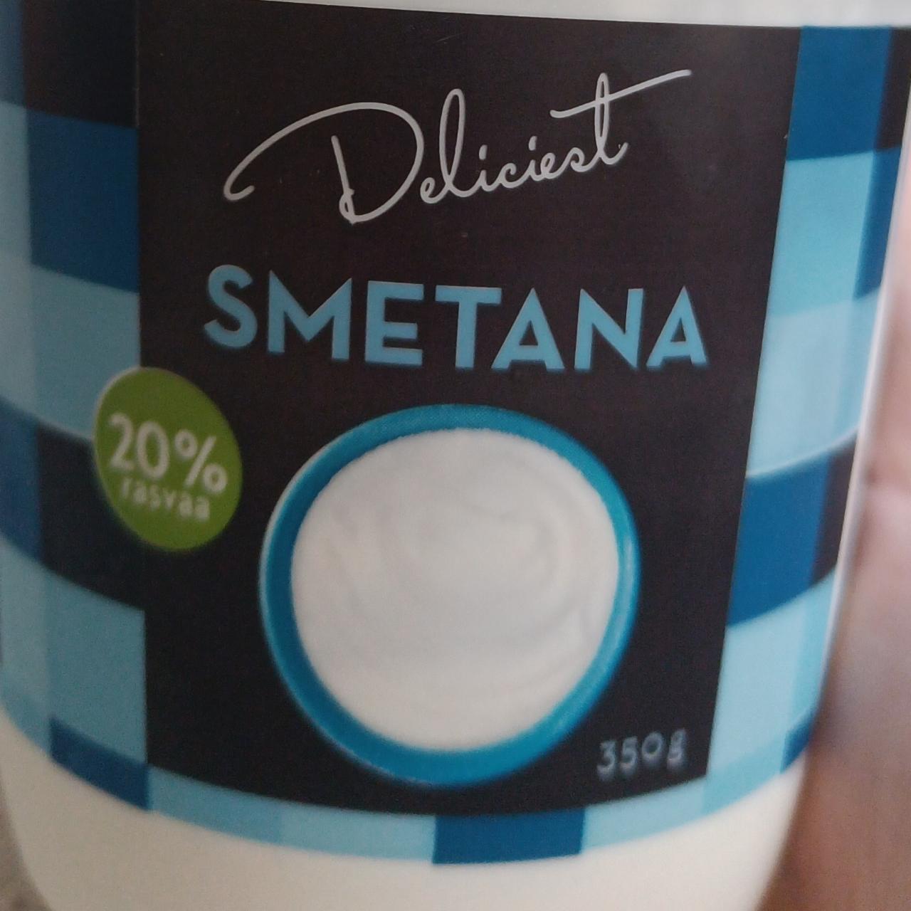 Фото - Сметана 20% Deliciest