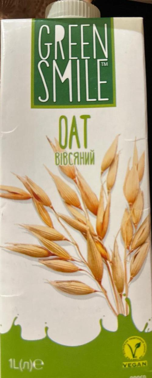 Фото - Напій вівсяний 2.5% ультрапастеризований збагачений кальцієм Oat Green Smile