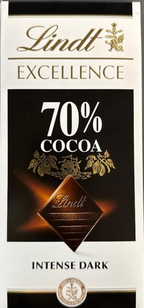 Фото - Excellence 70% cocoa intense dark Lindt