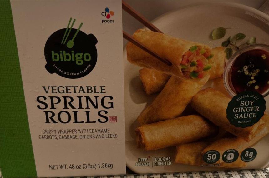 Фото - Vegetable spring rolls Bibigo