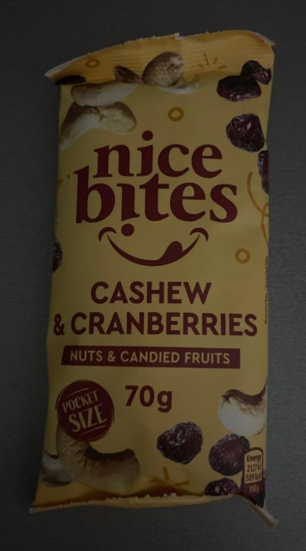 Фото - Cashew & cranberries Nice Bites