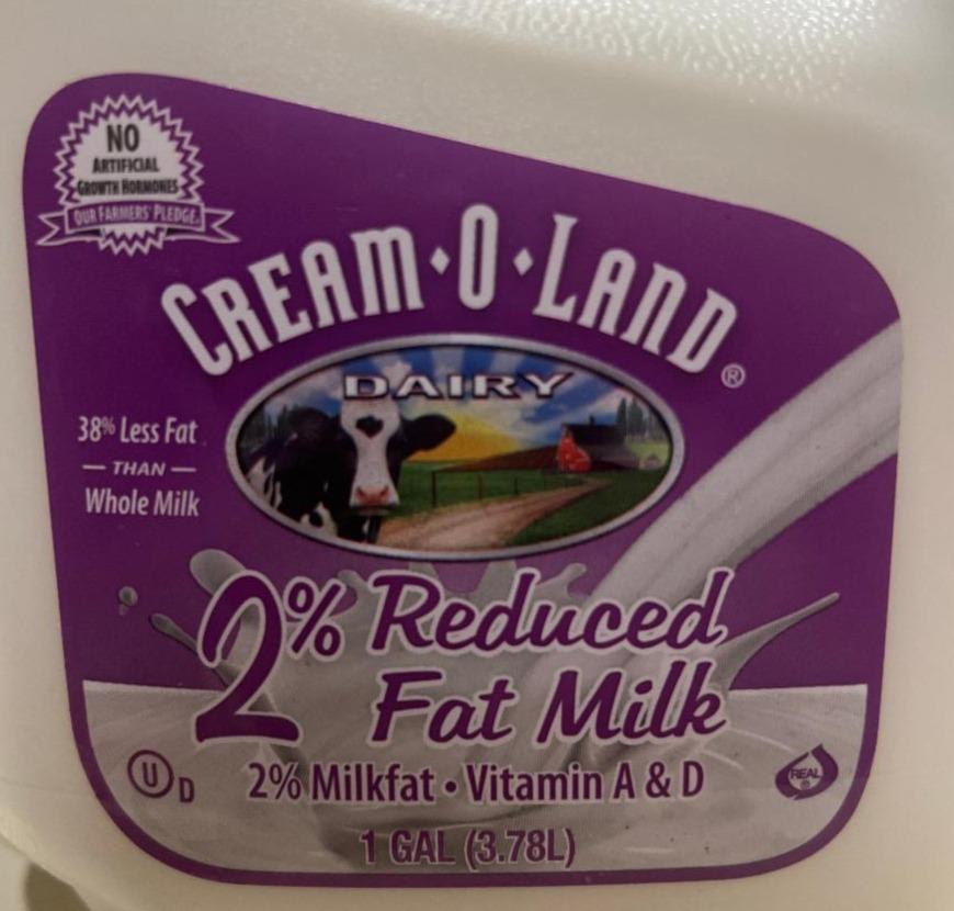 Фото - 2% Reduced Fat Milk Cream-O-Land Dairy