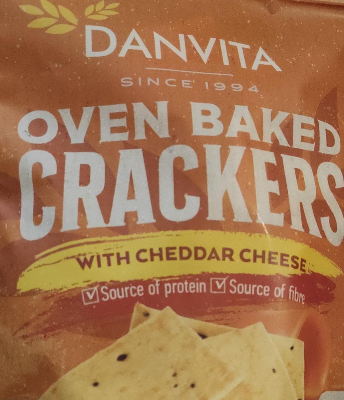 Фото - Oven Baked Crackers With Cheddar Cheese Danvita