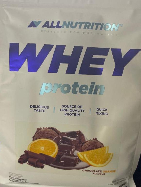 Фото - Whey protein chocolate orange Allnutrition