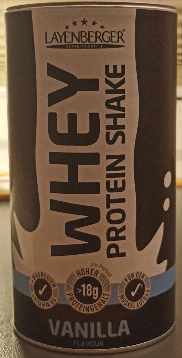 Фото - Напій протеїновий ванільний Whey Protein Shake Vanilla Layenberger