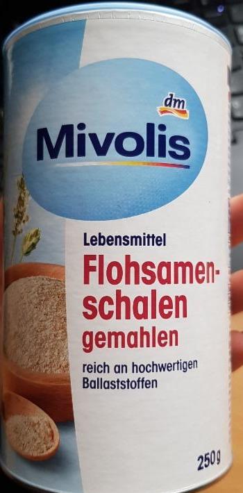 Фото - Flohsamenschalen gemahlen Mivolis