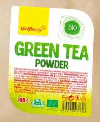 Фото - Bio green tea powder Wolfberry