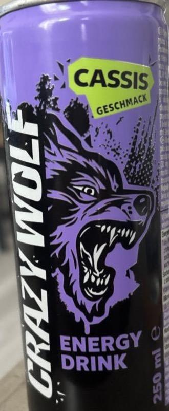 Фото - Energy drink cassis geschmack Crazy Wolf