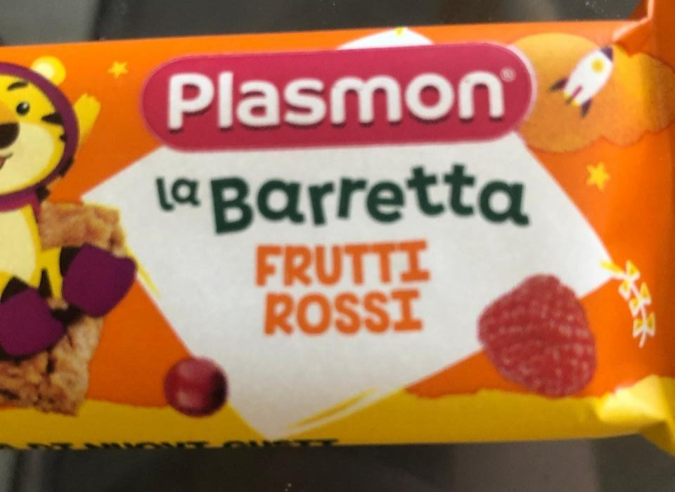 Фото - Батончик злаковий зі смаком малини Frutti Rossi Plasmon