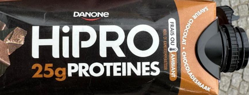 Фото - Hipro protéines Chocolat Danone