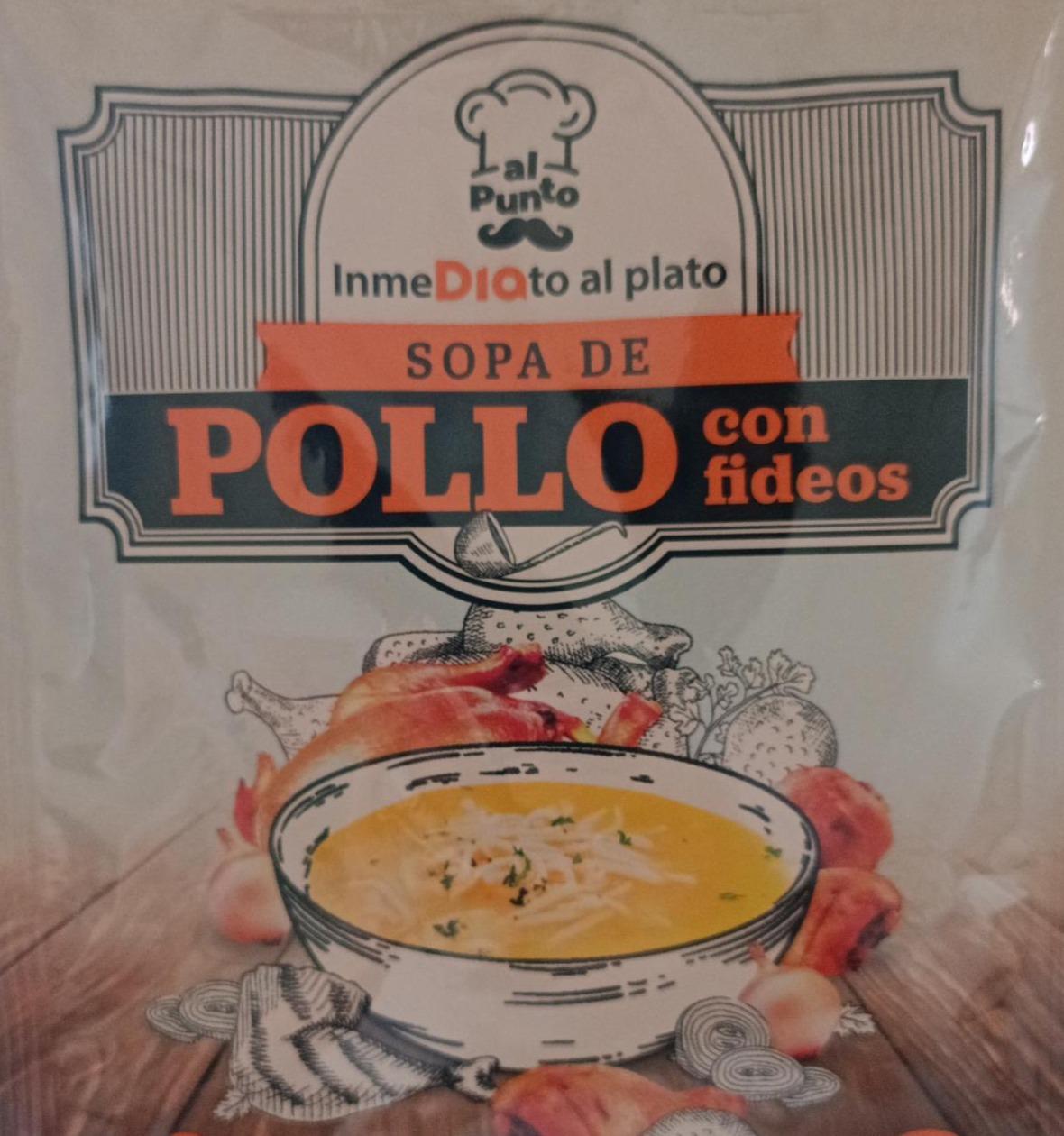 Фото - Sopa de pollo con fideis Al Punto