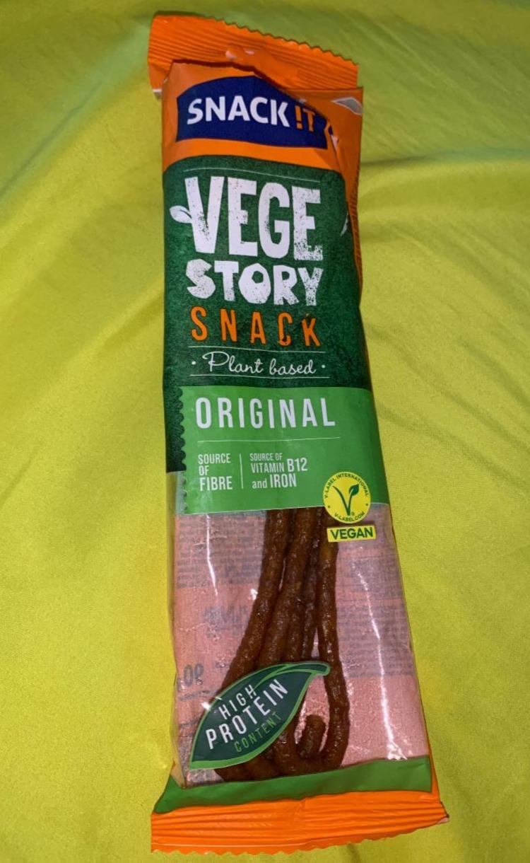 Фото - Vege story snack original Snack!t