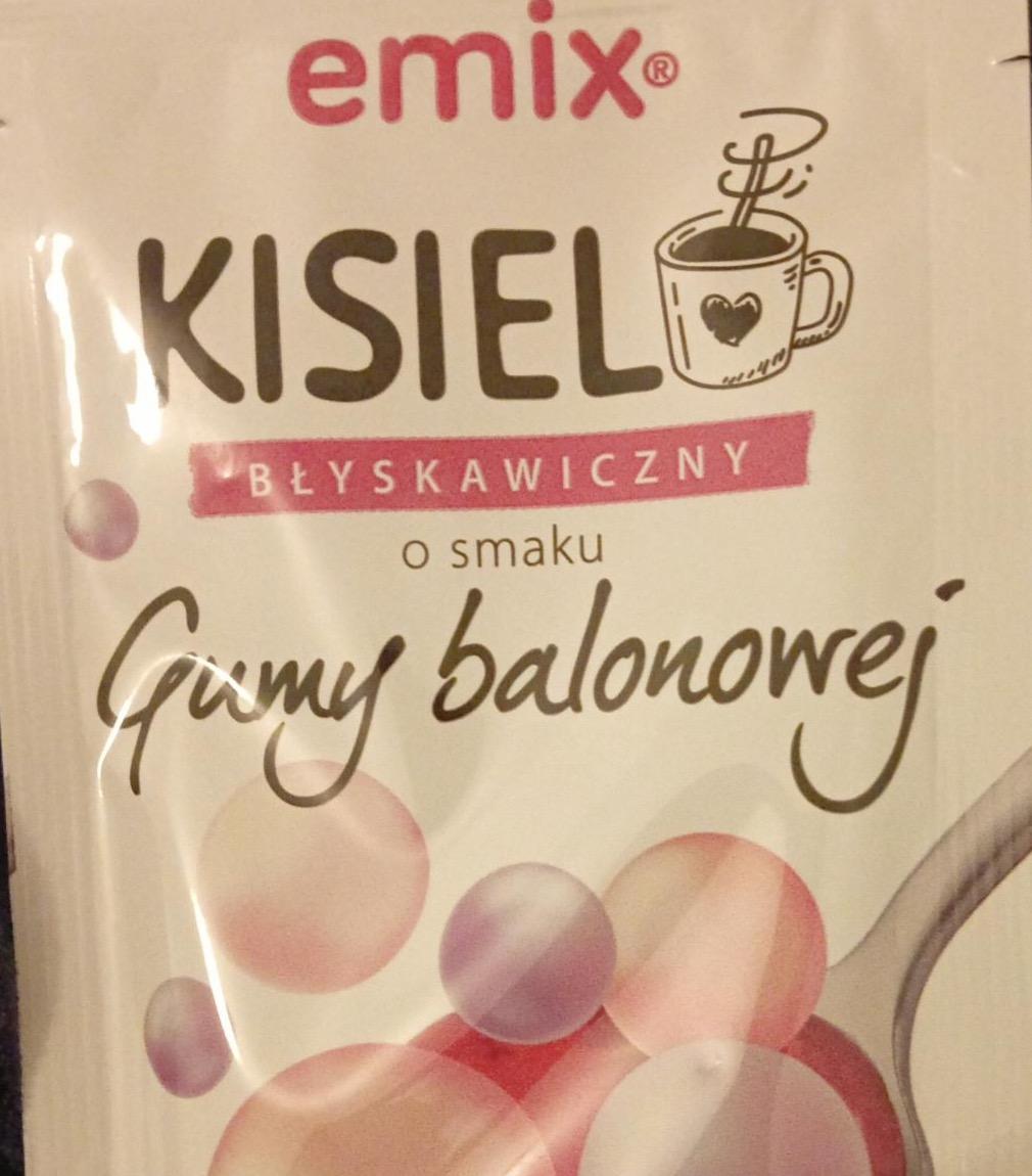 Фото - Kisiel błyskawiczny o smaku gumy balonowej Emix