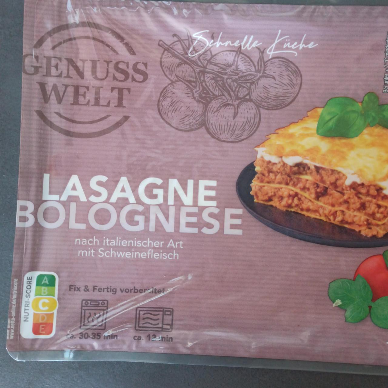 Фото - Lasagne Bolognese Genuss Welt