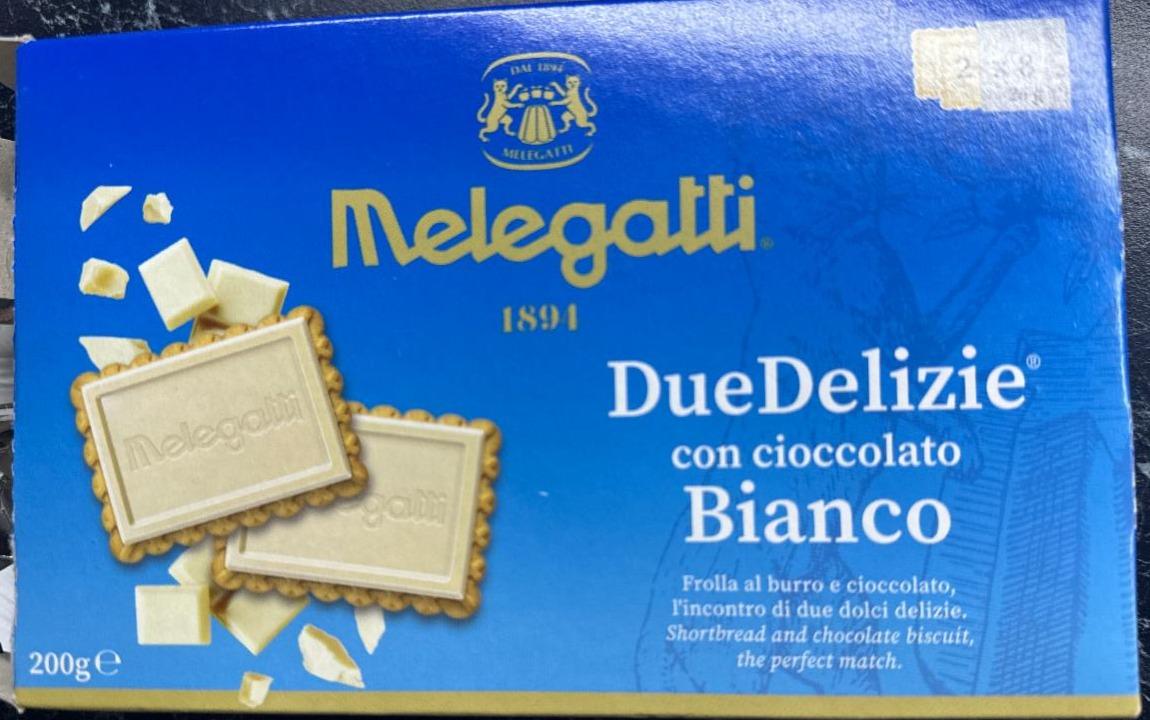 Фото - DueDelizie con cioccolato Bianco Melegatti