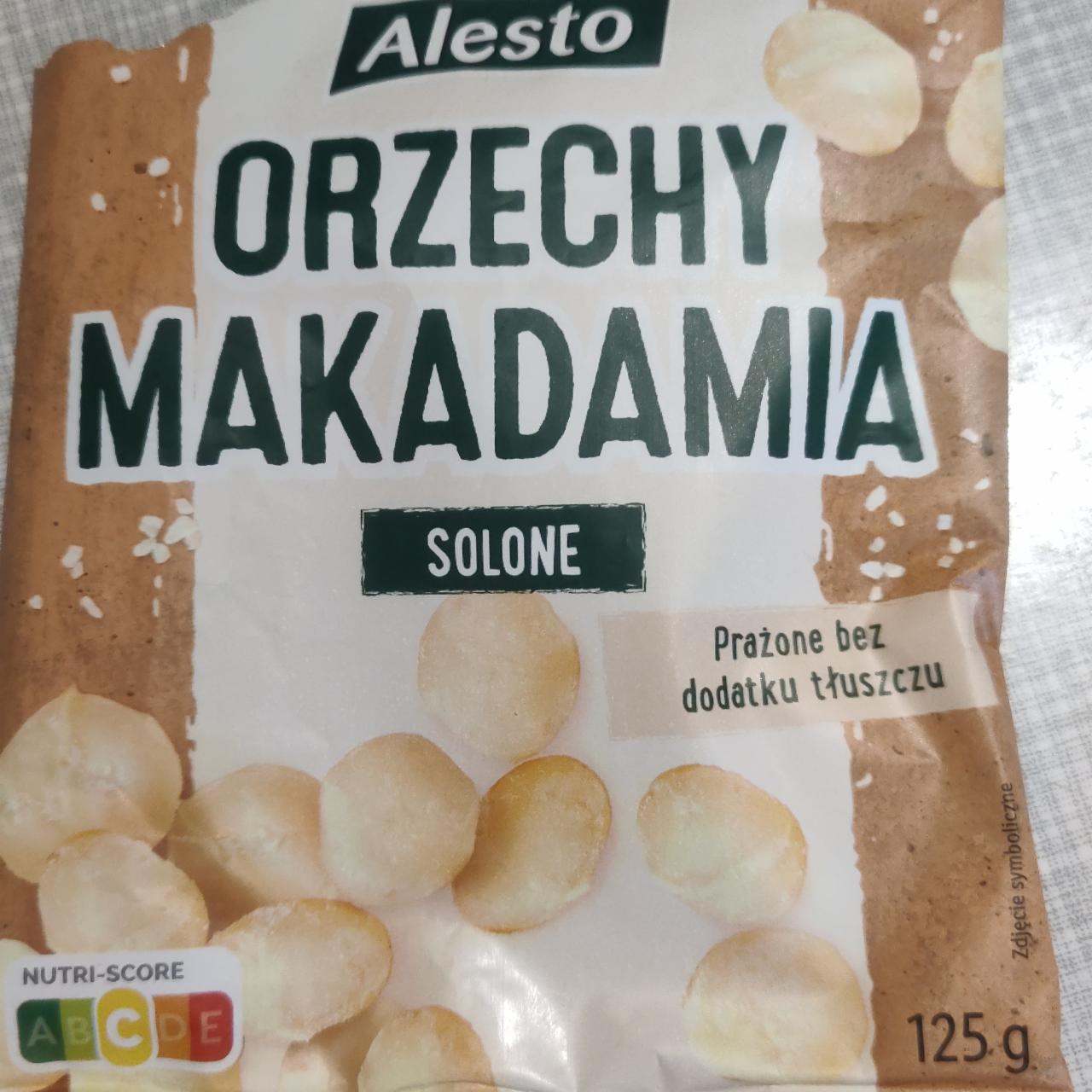 Фото - Orzechy makadamia solone Alesto