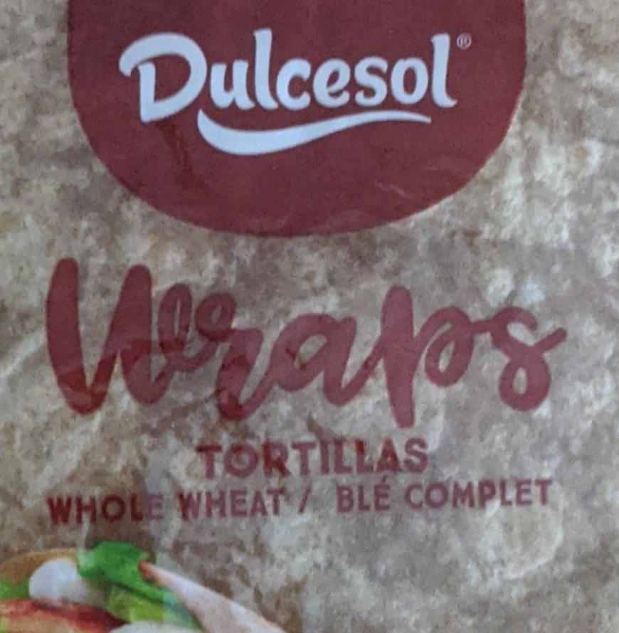 Фото - Wraps tortillas whole wheat Dulcesol